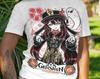 Hu Tao Genshin Impact Japan Aesthetic Anime Japanese Vaporwave Genshin Impact Raiden Shogun Gaming T-Shirt, Anime Waifu Shirt