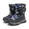 Kids Winter Boots Fashion Convenient Outdoor Thick Sole with Plush Insulation  Boy's Snow Boots High Top Cotton Shoes