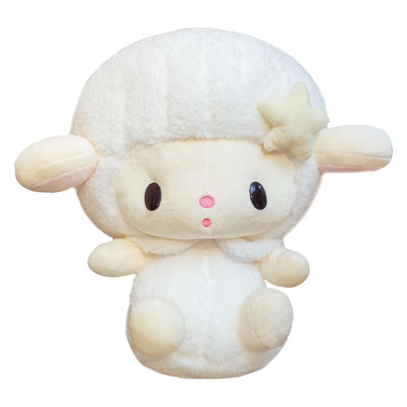 Cute Lamb Doll Velvet Toy Sheep Doll Girl Heart Children Soothing Doll Give Girlfriend Birthday Gift