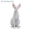 Lifelike Realistic Pet Figurines PVC Cat Action Figures Cute Simulation Pet  Car Decoration