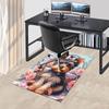 1PC Dog Flowers Carpet Ultra Soft, Thick & Absorbent, Non Slip Machine Washable Mat for Entryway