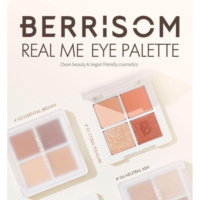 Berrisom - Real Me Lidschattenpalette - 4 Farben