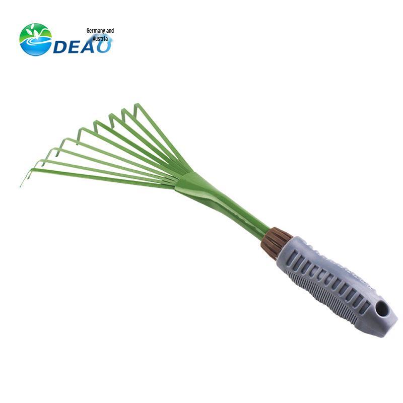 

2027 German-Austrian Nine-Tooth Rake for Gardening and Leaf Clearing