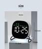 Digital LED Clock 2813: Multifunctional Desktop Timer with Alarm and Night Light