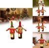 Knit Sweaters Christmas Wine Bottle Decor For Holiday Party Home Decor
