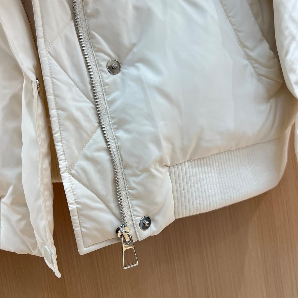 Winter New Goose Down Fox Fur Big Fur Collar Down Jacket Women's Short Fashion Thickened Warm and High Coat