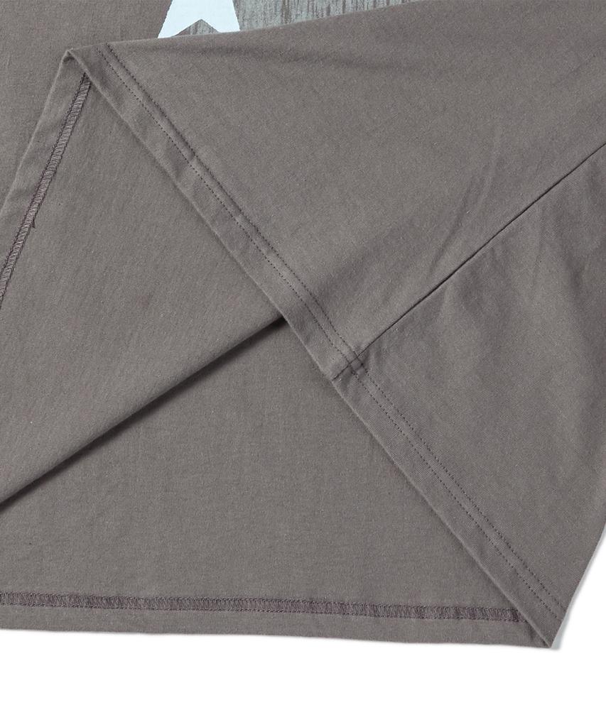 TRAVEL Arte Raglan Long Sleeve Charcoal