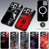 A-Alastor  Hazbin H-Hotel   Phone Case For iPhone17,16,15,14,13,12,11 Plus,Pro Magnetic For Magsafe Wireless Charging