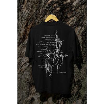Anime Cyber Rune Tshirt Gothic Anime Unisex Tshirt Unisexs Tshirt Summer New Unisexs Oversized Tshirt Unisex