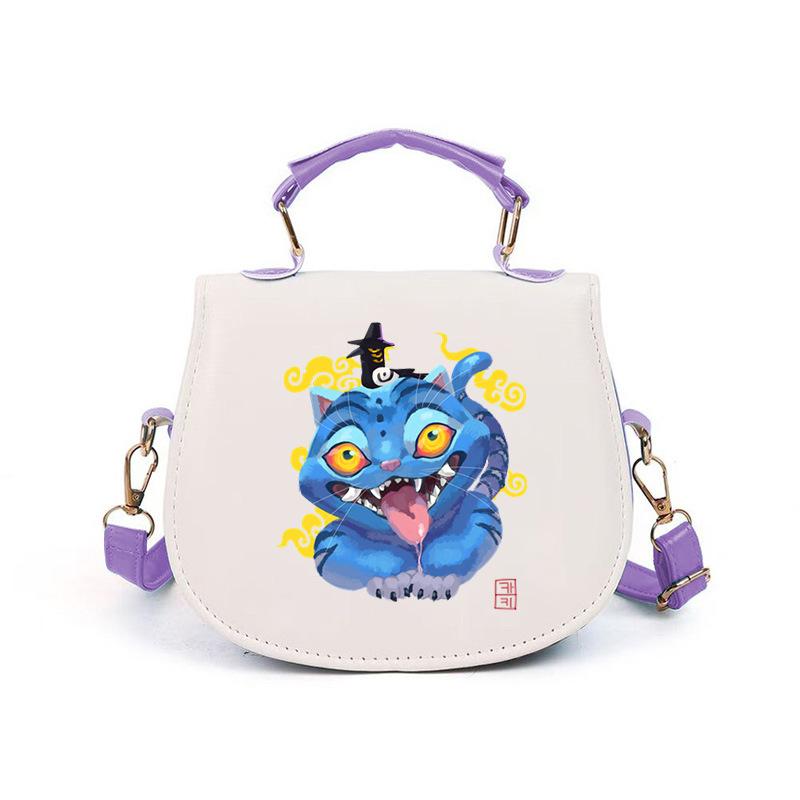 Kpop Animation Cartoon Printing Korean Version Of The Trend Handbag Multi-Function Portable Shoulder Messenger Bag