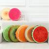 39cm Round Throw Pillows 3D Print Fruit Shape Cushion Decorative Plush Funny Fruit Stuffed Cushions For Couch Chair