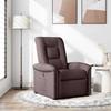 VidaXL Recliner Dark Brown Fabric, Armchair, TV Recliner, Stroller, Recliner for 4015621