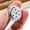   Mini Cigar Hygrometer 28mm Round Dial Metal Pointed Needle Handy Tool
