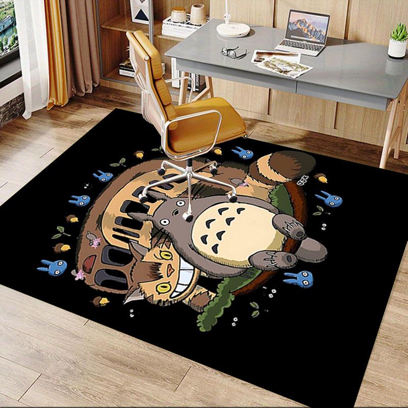 1 stuks Nachtelijke Totoro Ontspanningskleed voor Speelkamer Slaapkamer Woonkamer Bank Huisdecoratie, Kinder Spelplek Kleed Antislip Vloermat Y7298