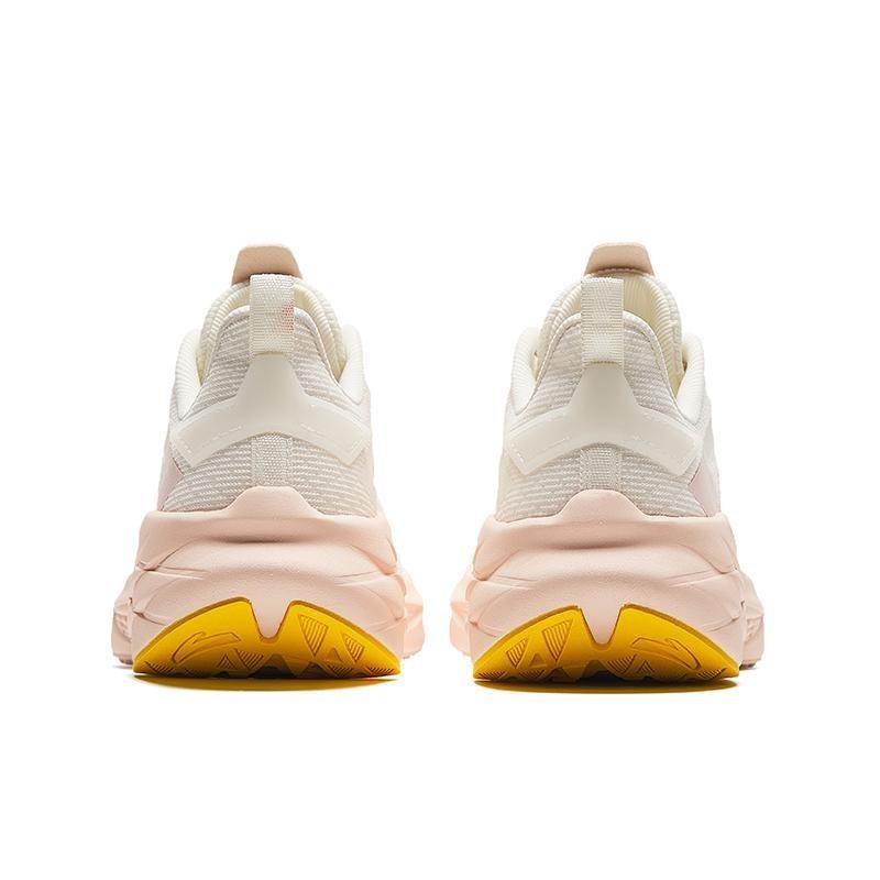 Anta Low Top Shock Absorbing Non-Slip Durable Running Shoes Women Sneaker White Pink 922425502-1