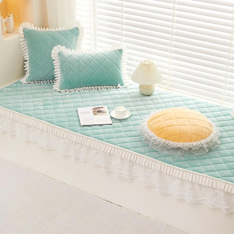 Princess Style Window Cushion Ledge Cushion Four Seasons Universal Bedroom Balcony Cushions Blanket Cushion