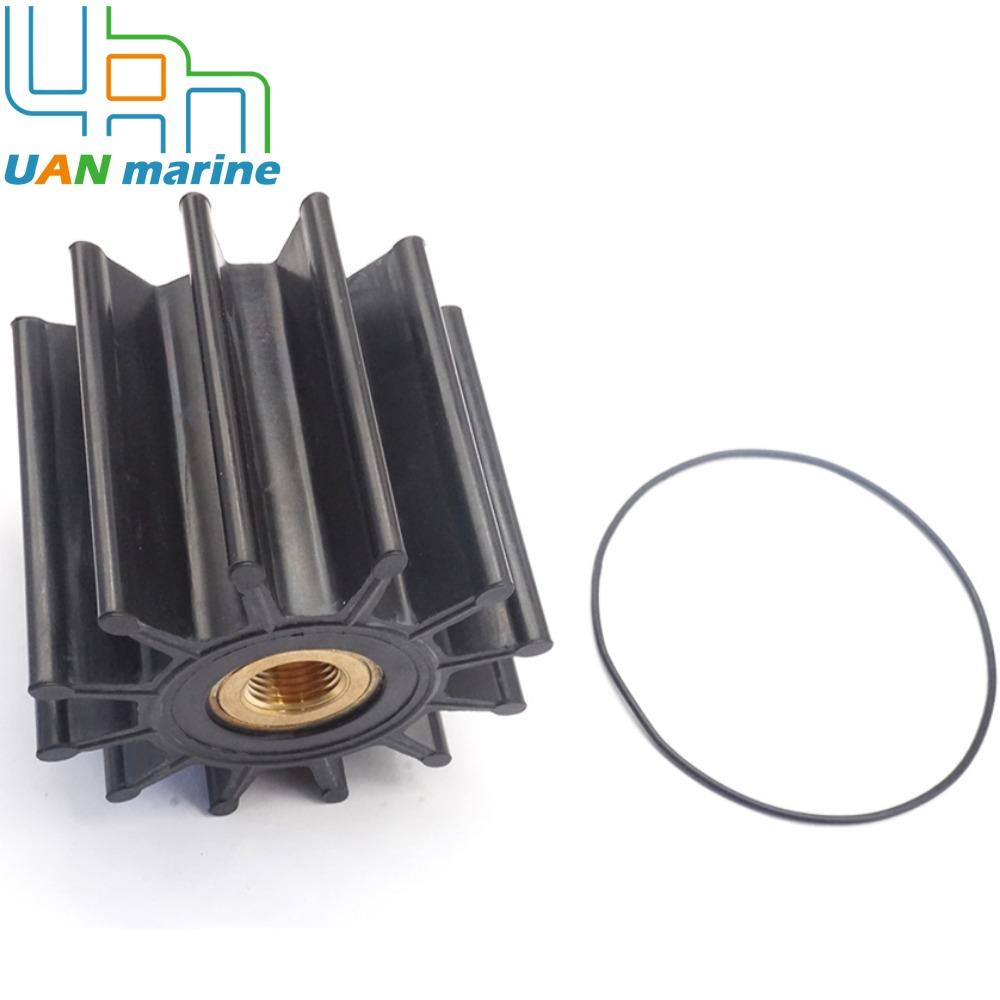 Impeller For Sherwood 27000K Marine Engine Water Pump Replacement with Cummins 3974456 Diesel Pump P2701-01 P2710X P2702-01