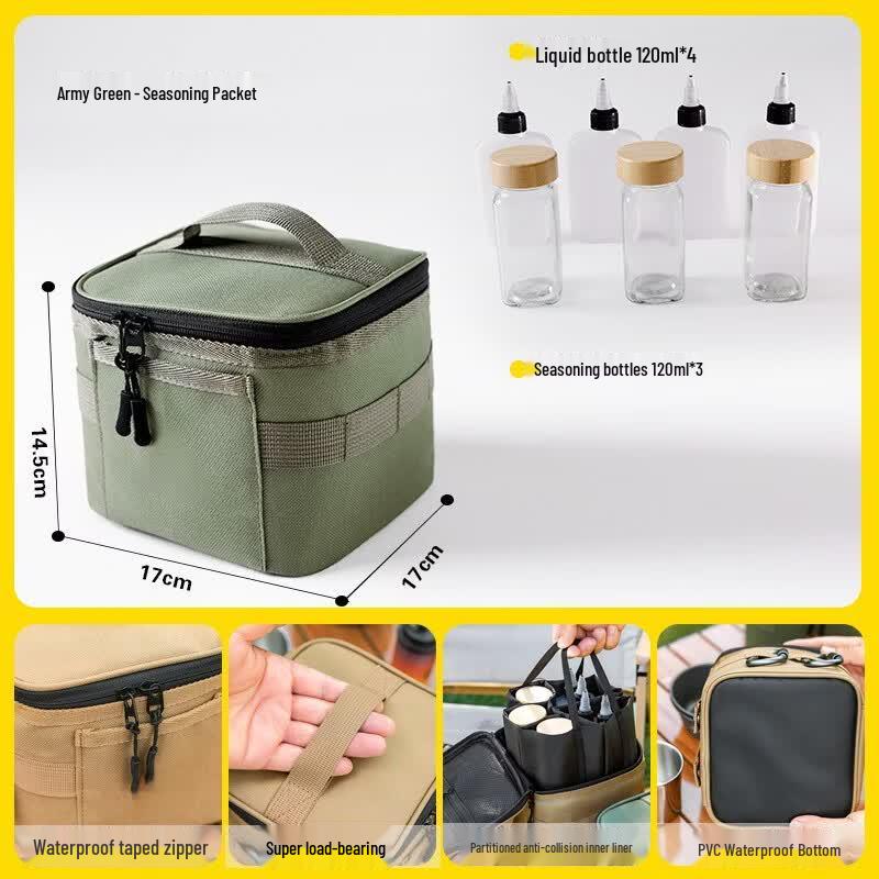 Portable Camping Spice Organizer Bag