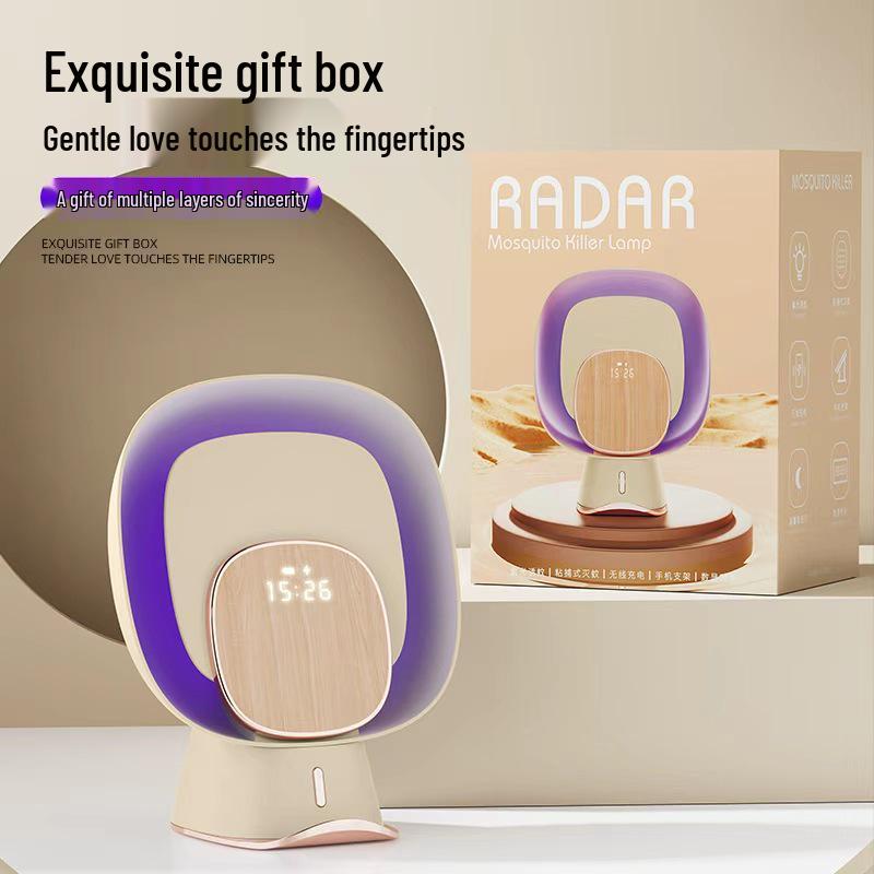 Summer Home Light Wave Foldable Electric Mosquito Swatter and Outdoor Automatic Mosquito Killer Lamp