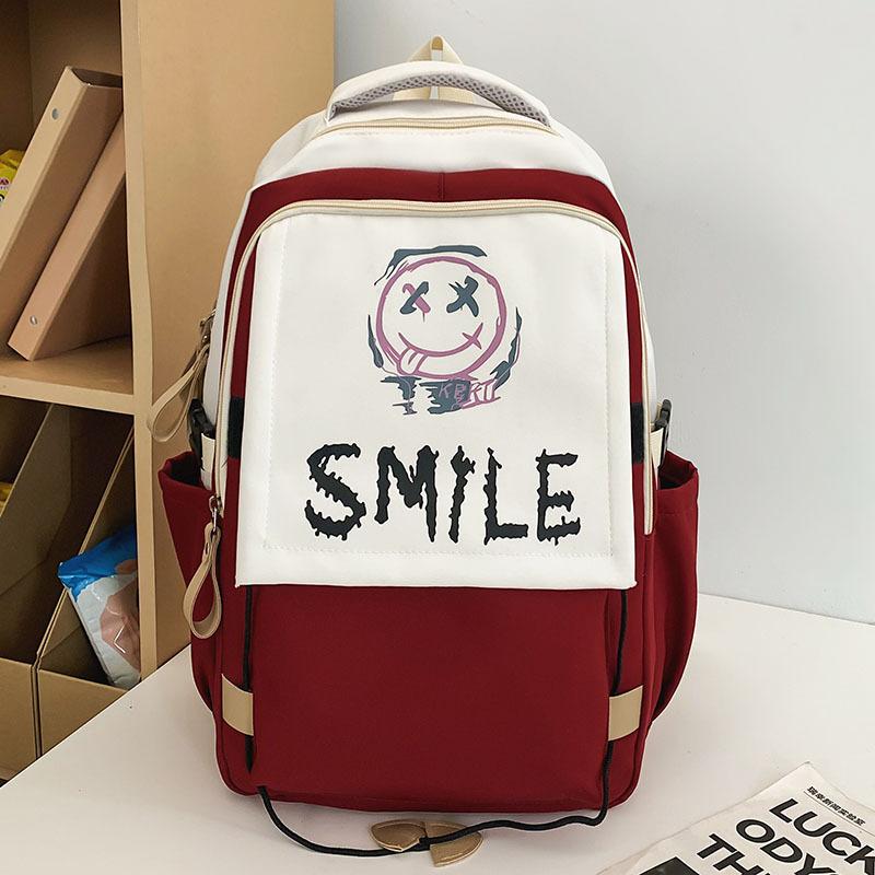 School Bag Children, Primary School Students, Girls, Contrasting Colors, Junior High School Students, College Students, Backpacks,s