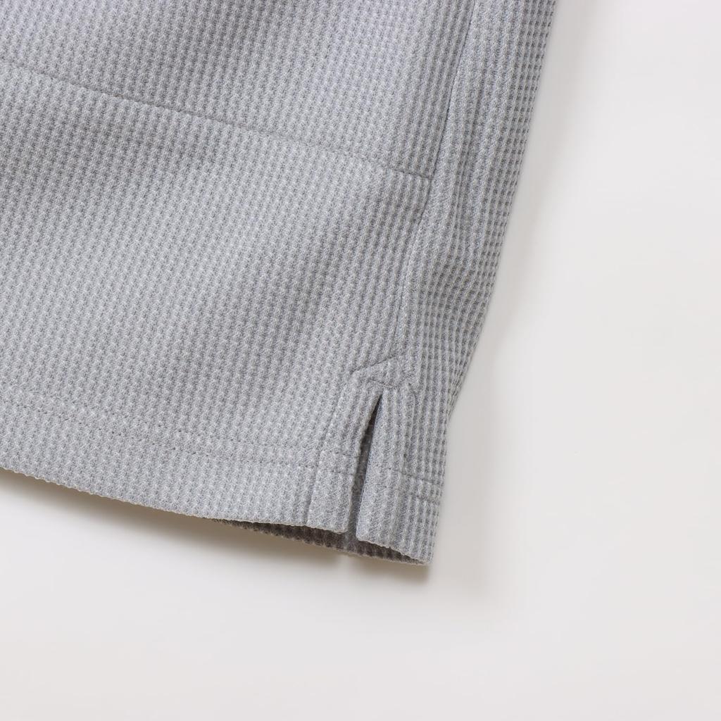 Champion Long Sleeve Warm Graphic Logo Print Oxford Women's Anti-Static Dress, Gray, CW-YG404