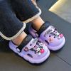 Cartoon Hole-bottomed Shoes - Boys' and Girls' Anti-slip, Breathable, Cool Slippers