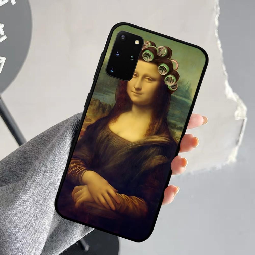Mona Lisa Phone Case For Samsung S 9 10 20 21 22 23 30 23 24 Plus Lite Ultra FE S10lite Fundas