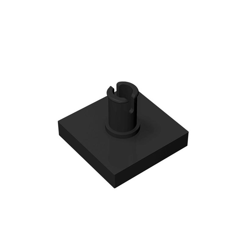 Non-Toxic 50Pcs Part Bricks 2460 Modified Plate 2X2 With Pin Building Blocks Set Board Base Particle Puzzle Diy Toys Birthday Kid Gift