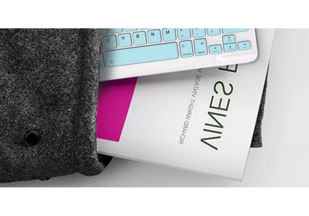 Silent Rechargeable Bluetooth Keyboard & Mouse Set for Tablets, iPads, Laptops & Office Use
