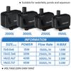 15/35/40/45W Submersible Fish Water Pump Ultra Quiet Pond Aquarium Tank Pool Waterfall Fountain Water Pump AC220V-240V