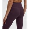 Lululemon Thermal High Rise Running Tight 28  Black Plum