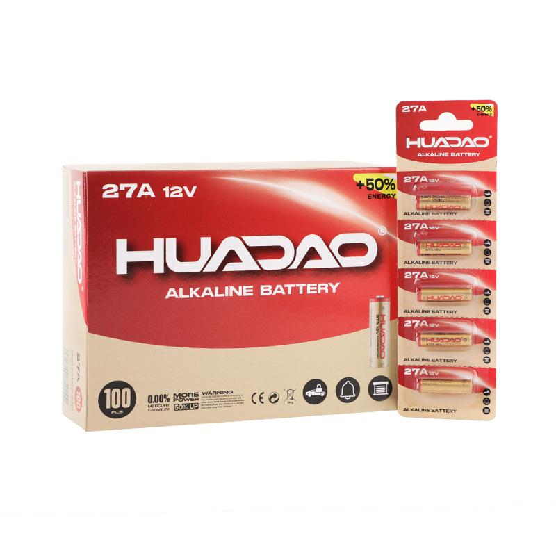 27A/23A Alkaline Battery for Doorbells, Vehicle Remotes, and Anti-theft Devices (12V High Voltage)