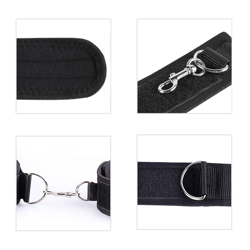 Thigh Wrist Cuffs Bondage Set Sex Handcuffs Restraint BDSM Erotic Adult Game Sex Toy Kits Couples Flirting SM