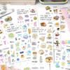 MINKYS New 2 sheets/pack Cute Decorative Sticker Book Mobile Phone Photocard Stickers Kids Gift School Stationery