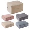 Bedding Storage Bag with Zipper Large Capacity Waterproof Space Saving Self Compression Organizer Comforter Packaging Cube