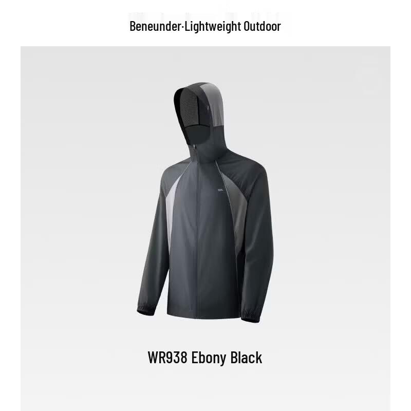 Beneunder Men s Lightweight Breathable Sun Protection Jacket WR938 XL