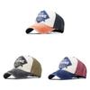 European And American Style Baseball Cap Unisex Adjustable Cotton Sun Hat With Letters Pattern