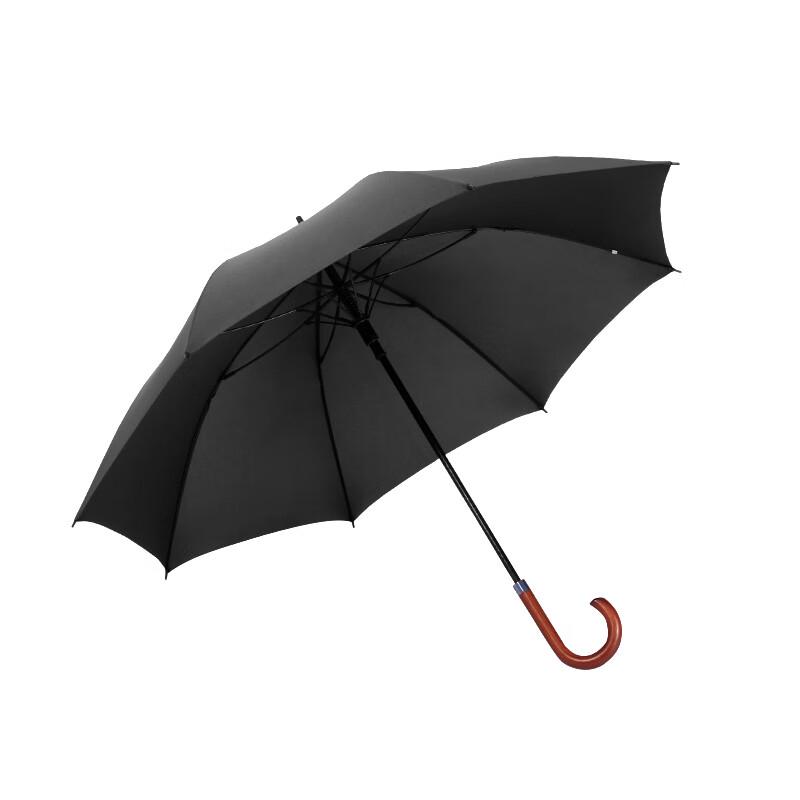 Tri-polar Wood Handle Automatic Two-Person Umbrella