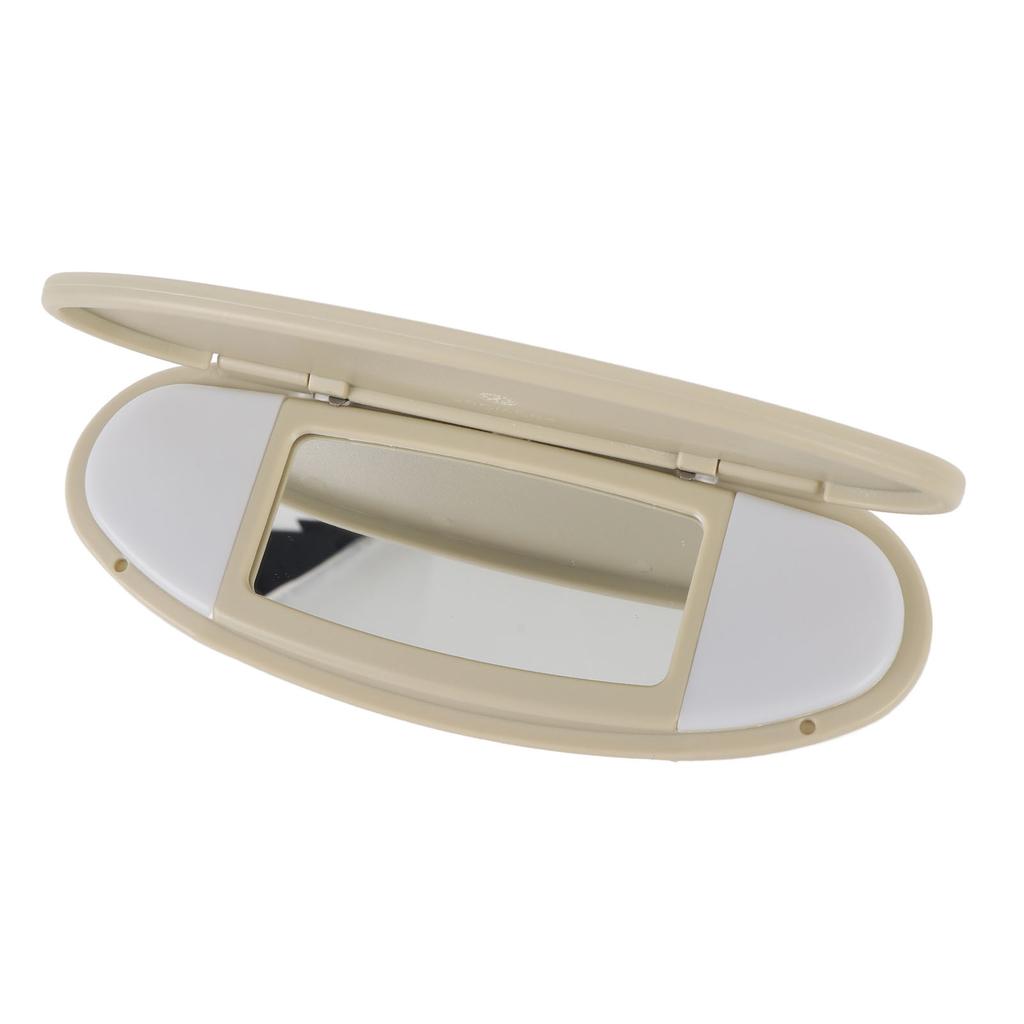 Sun Visor Vanity Mirror Cover Clear Vision Easy Installation 51167361833 for R55 R56 R57 R58 R59 R60 R61 2007 To 2014