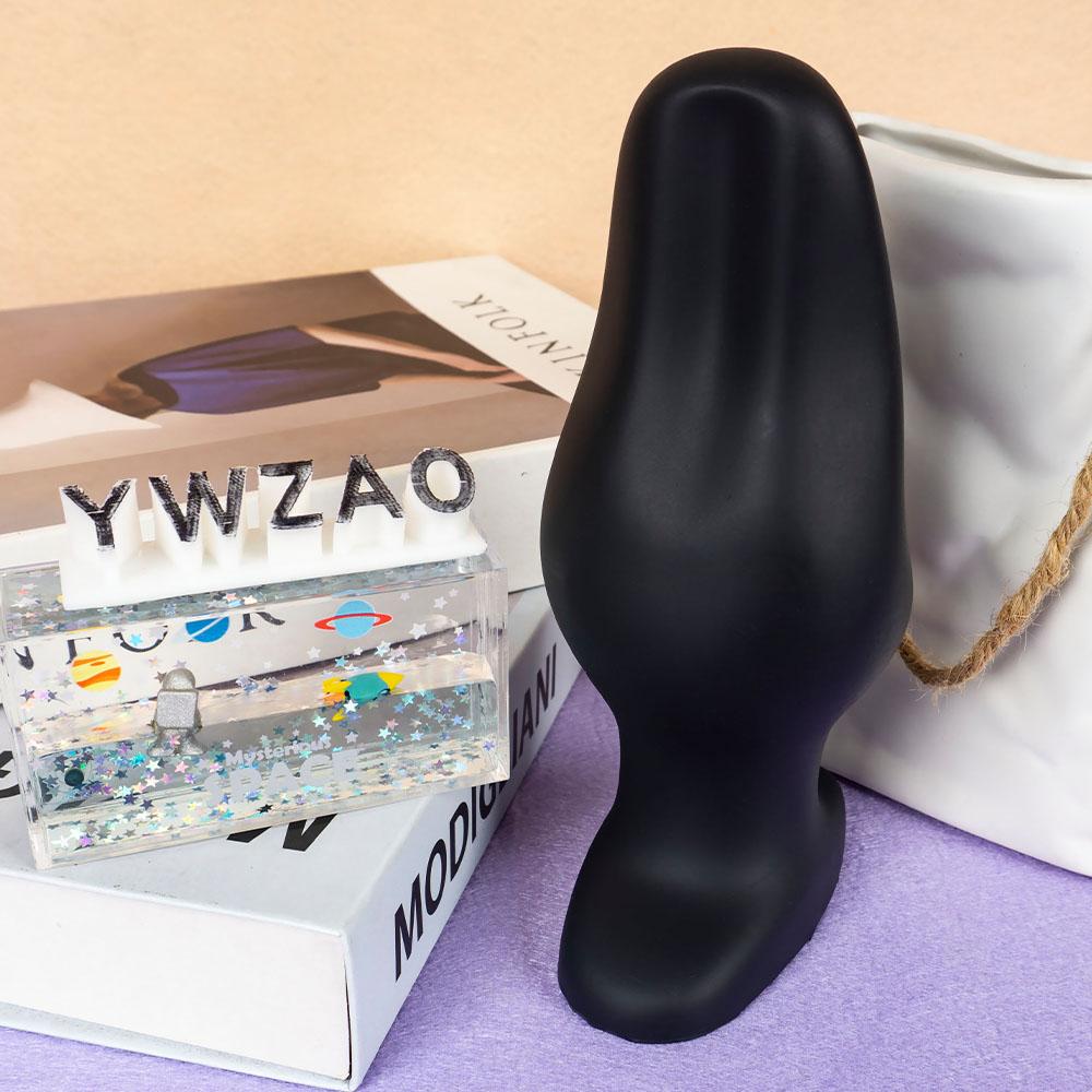 YWZAO Analplugs Flüssigsilikon Zunge für den Einsatz im Außenbereich G89