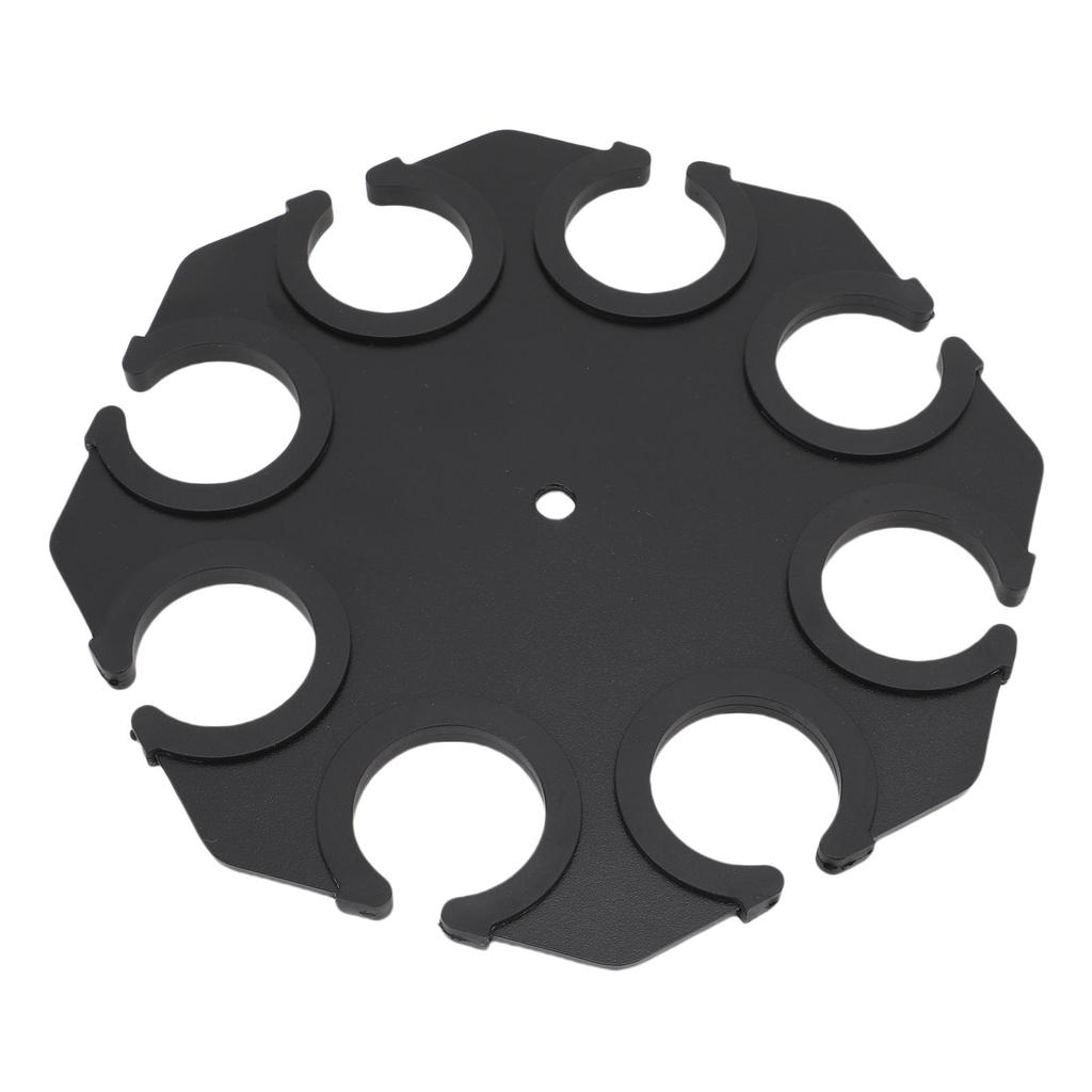 Držák na více mikrofonů 8 slotů Stojan na organizér pro více mikrofonů pro drátové a bezdrátové mikrofony 38