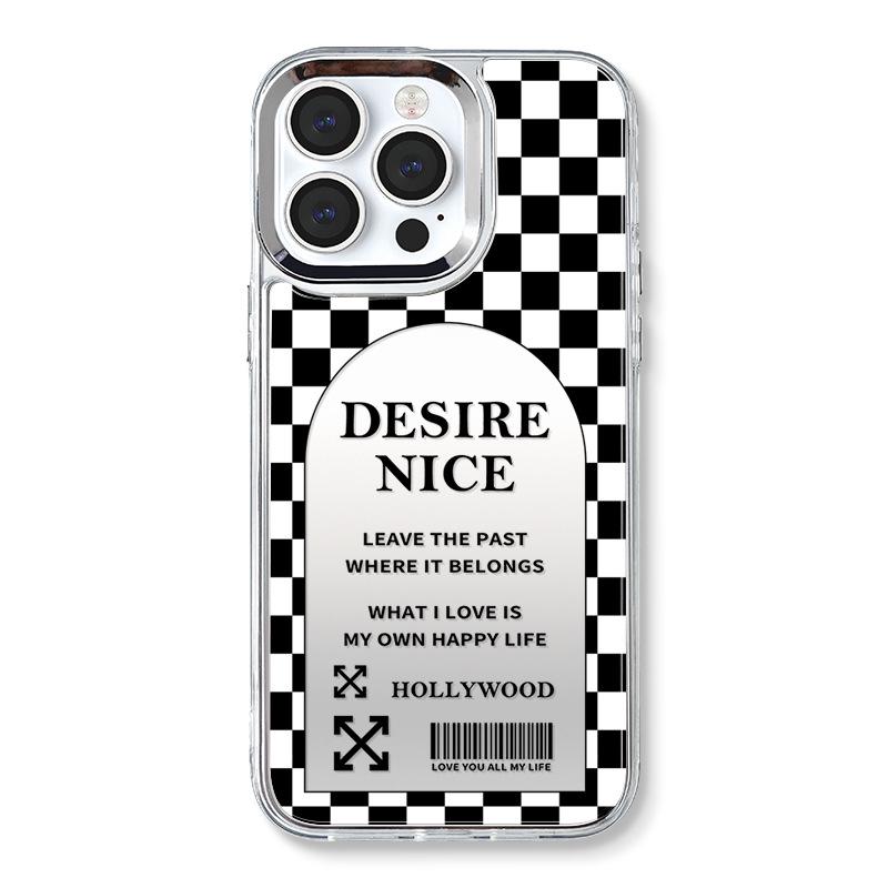 

Чехлы для iPhone Zhitai Chessboard: iPhone 15, Apple 14, Mirror 16 Pro Max, чехол для браслета 12 iPhone XR