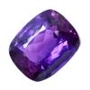 Rare CERTIFIED 15.40 Ct Purple Tanzanite Cushion Cut Natural Loose Gemstone