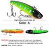 Lure Bait Set8cm11g8No. 3 Hook Hard Bait Bionic LureABSMaterial freshwater and seawater universal fake bait