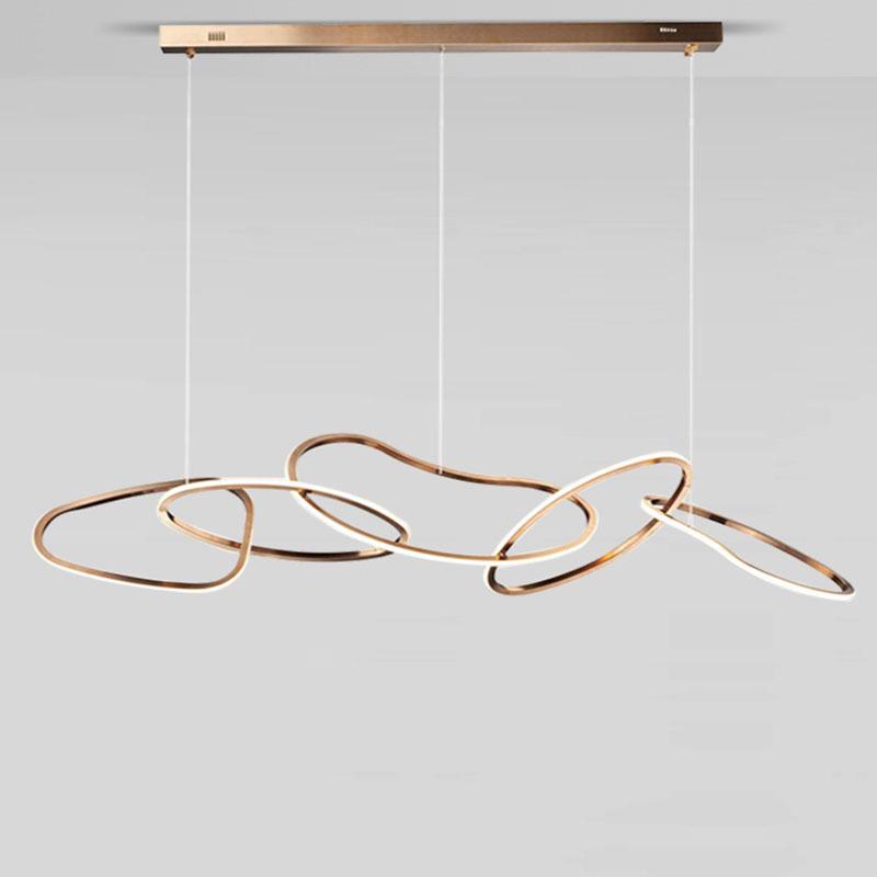 Postmodern Minimalist Designer Pendant Light for Bar, Hotel, or Villa