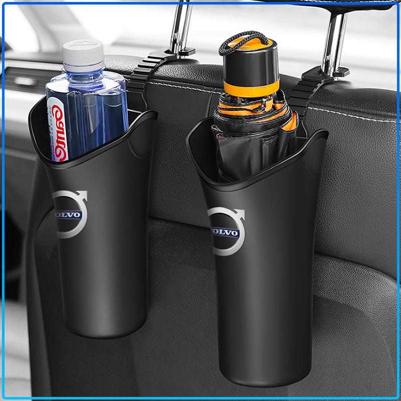 Multi-Function Auto Car Holder Bucket Storage Box Styling For Volvo 240 C70 S40 S50 S60 S70 S80 S90 V40 V50 V60 V90 XC40 XC60 XC90 Vnl Truck