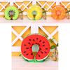 Fruit Shaped Plush Neck Pillow With Foam Beads For Home Office Decor Gift