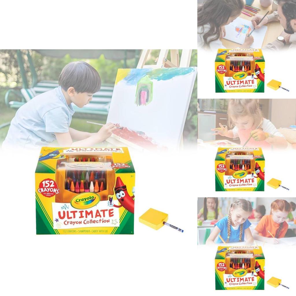 Crayola Colored Twistable Crayons For Kids With 152 Vibrant Colors For Drawing And Coloring Fun