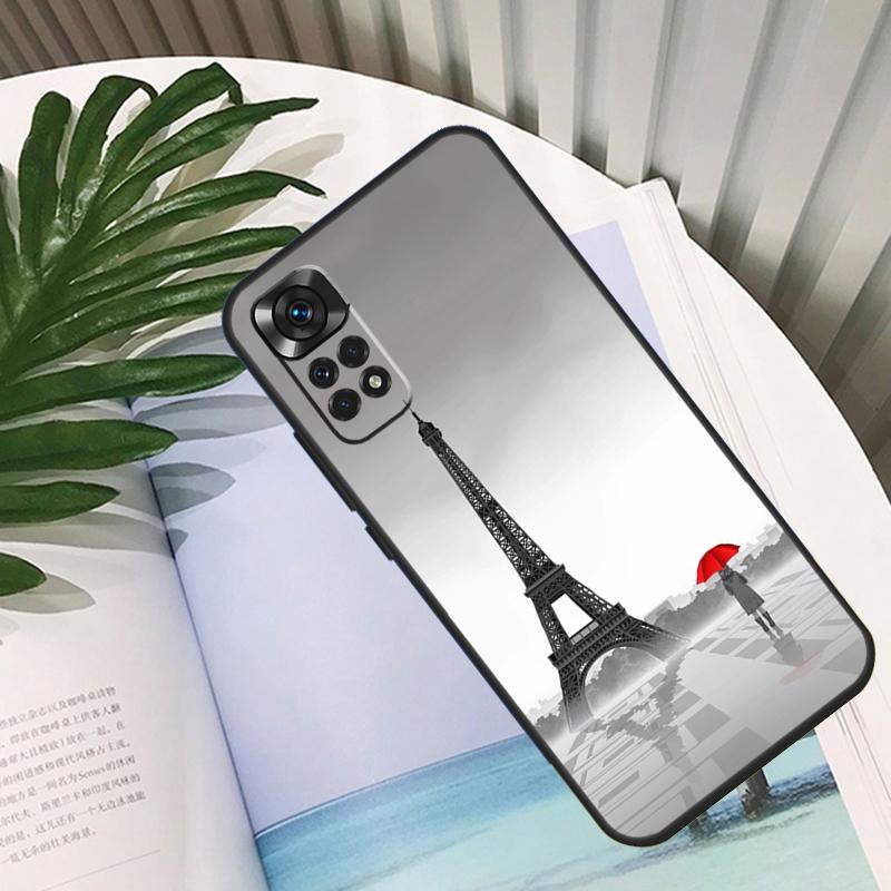 Paris Eiffel Tower Funda For Xiaomi Redmi Note 14 13 10 11 12 15 Pro Plus Case For Redmi 15 13C 12C 10C 14C 15C