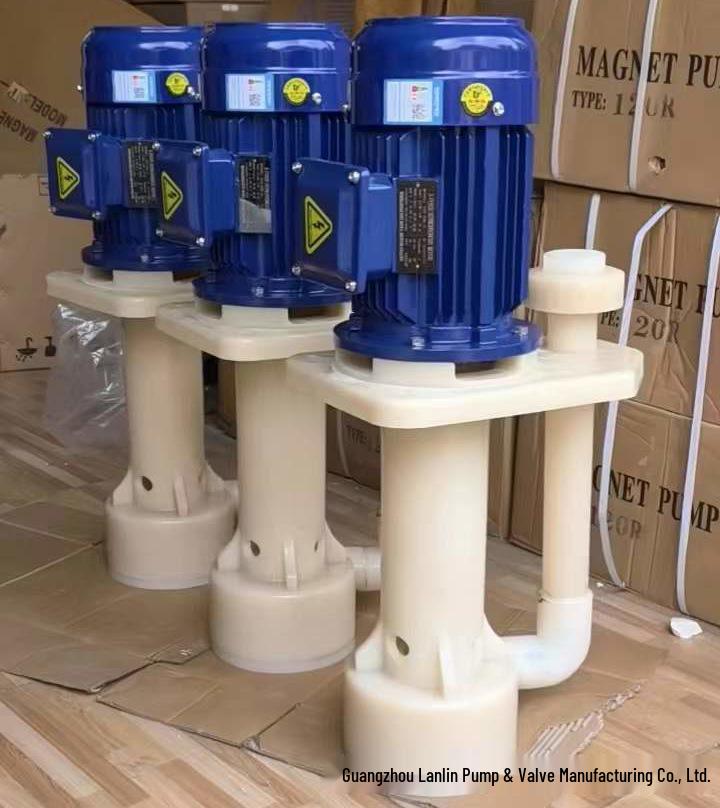 5.5kW Vertical Anti-Corrosion Centrifugal Pump JKD-P-50SK-7.5 for Desulfurization and Water Spray Applications